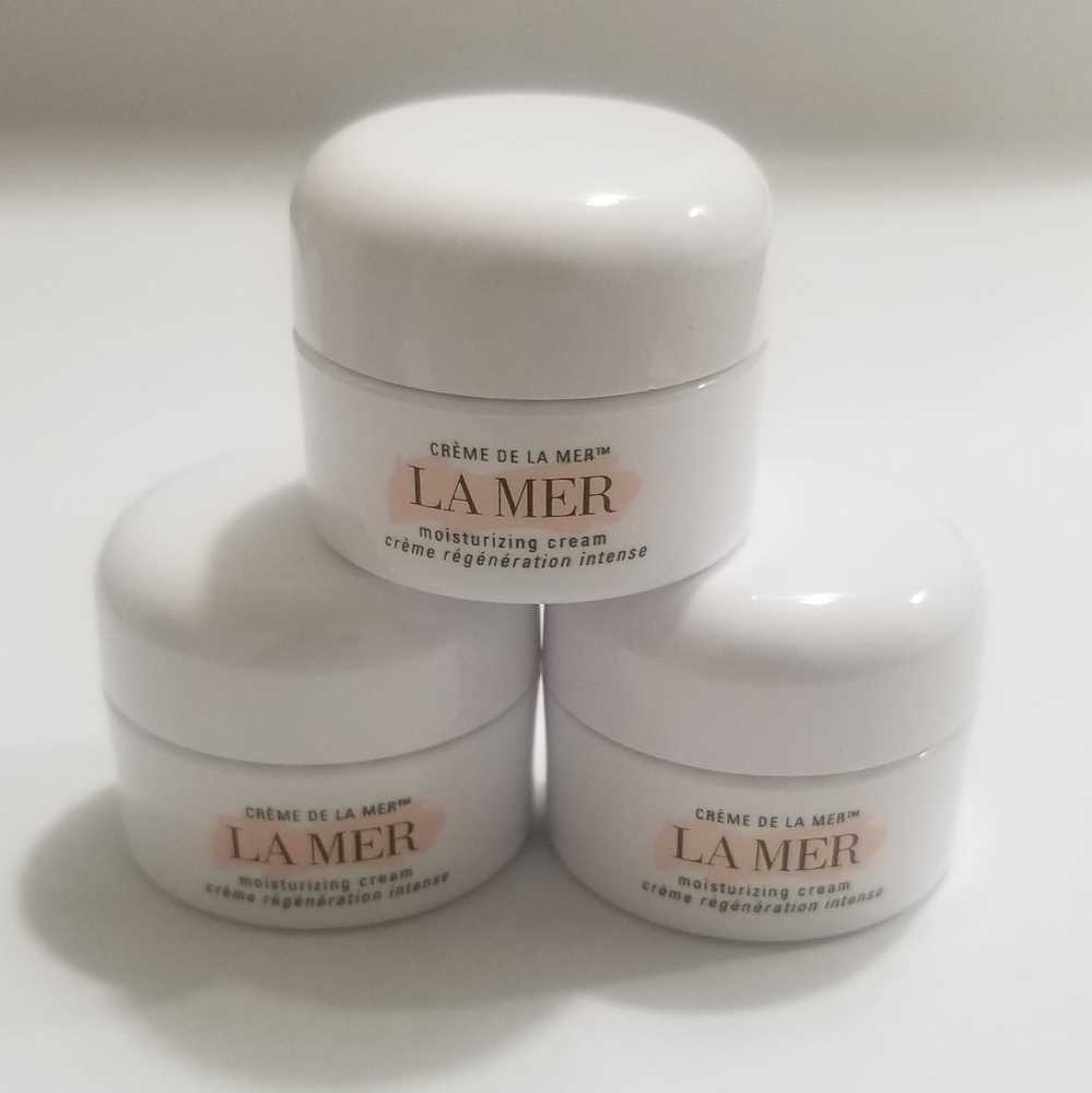 La Mer Moisturizing cream 3.5 ML SET OF 3! - Picture 2 of 3